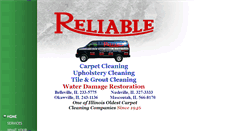 Desktop Screenshot of myreliablecleaner.com